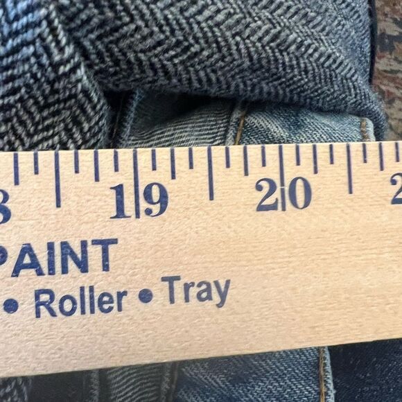 Banana Republic classic wool tweed blazer w suede elbow patches. Women’s size 8 - Picture 12 of 12